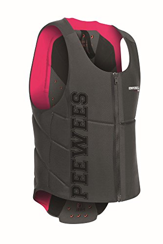 KOMPERDELL Ballistic Vest Junior Pink Protección, Juventud Unisex, Negro/Rosa, 152