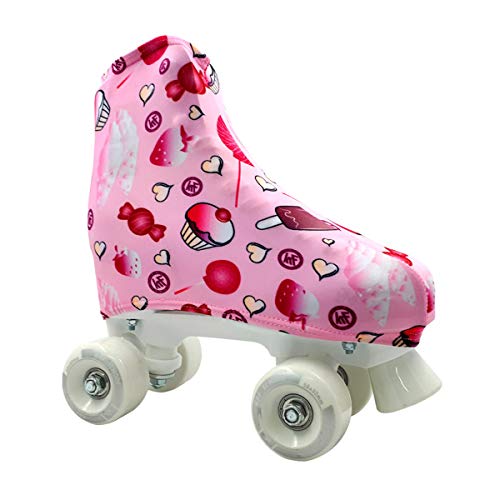 KRF SCHOOL KRF Cubre Patin Candy Accesorios, Adultos Unisex, Rosa, Único