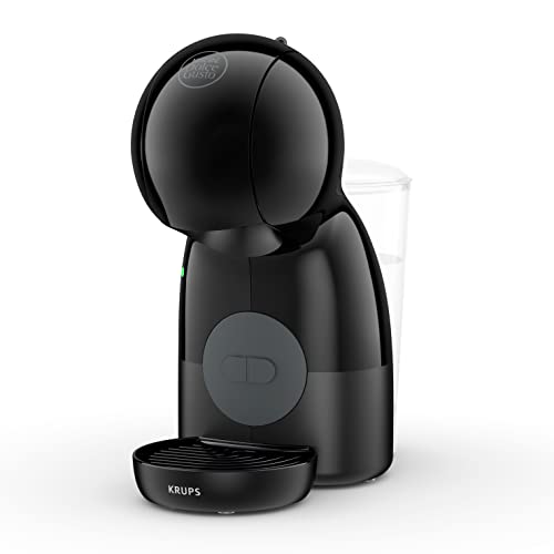 Krups Nescafé Dolce Gusto Piccolo XS KP1A3BCAS - Cafetera de cápsulas de 15 bares,0.8L capacidad, caliente en 40 s, modo eco, color negro