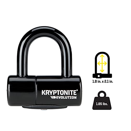 Kryptonite (999607) ANTIRROBO Disco Evolution Series 4 (14x48x54) Negro