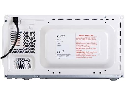 Kunt Microondas KMW-4459, 20 L de Capacidad, 700 W, 6 Niveles de Potência, Modo de Descongelacion, Temporizador hasta 30 Minutos