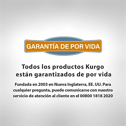 Kurgo Go Stuff-It, Bolsa de Chuches para Perros, Adiestramiento Manos Libres, Lavable a Máquina, Incluye Mosquetón, Rojo