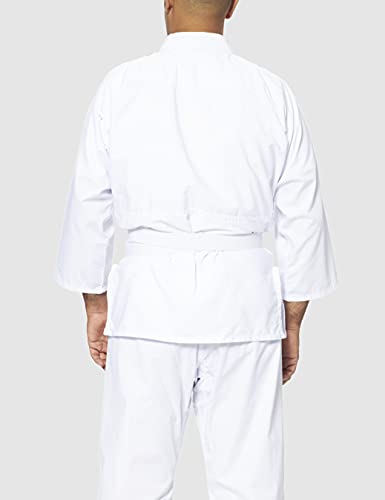 KWON Judo junior - Kimono de artes marciales infantil, tamaño 140 cm, color blanco