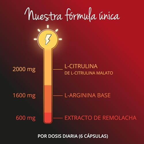 L-Citrulina + L-Arginina + Remolache Vegavero® | más de 2900 mg de L Citrulina Malato | Fermentación Vegetal | Sin Aditivos | Pre Workout | Testado en Laboratorio | Vegano | Calidad Alemán