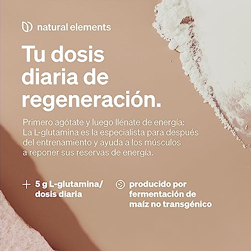 L-Glutamina en Polvo – 500g – L-Glutamina pura – insípida – vegana, altamente dosificada, sin aditivos – producida en Alemania y probada en laboratorio