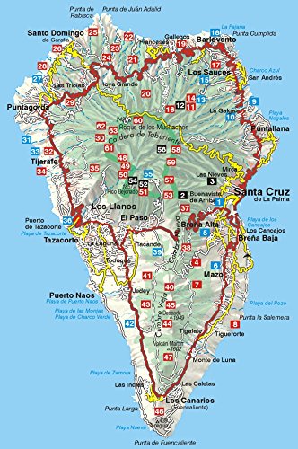 La Palma: Las mejores Rutas por la Costa y por la Montaña- 69 Excursiones