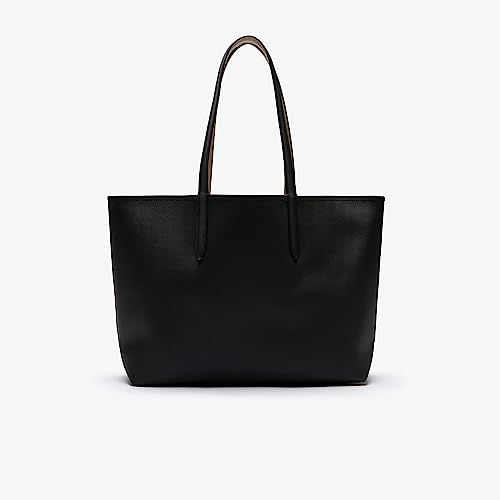 Lacoste Anna, Bolsa de Transporte para Mujer, Negro, Talla única