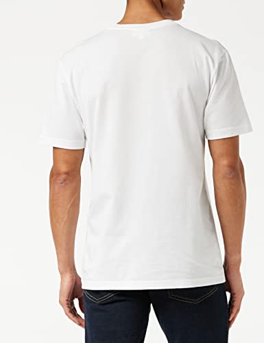 Lacoste Th7618 Camiseta, Blanc, L para Hombre