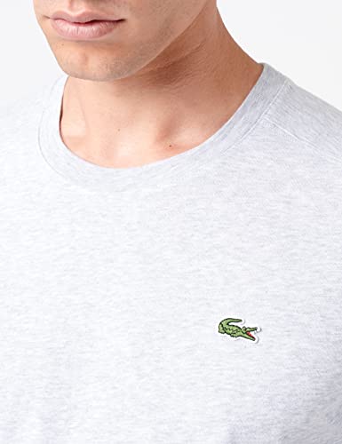 Lacoste Th7618 Camiseta, Gris (Argent Chine), M para Hombre