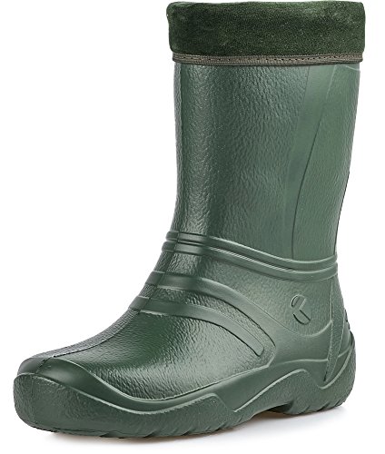 Ladeheid EVA Botas de Goma Mujer KL033 (Oliva, 38 EU)