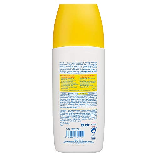 Ladival Crema Solar Para Deportistas En Spray Fps50-200ml, Blanco, 150 Mililitro