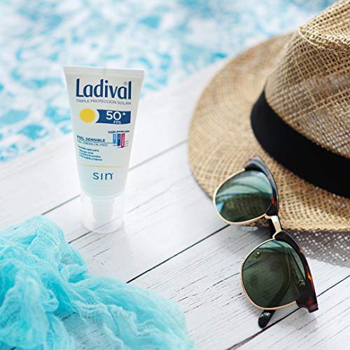 LADIVAL Crema solar para pieles sensibles con color FPS50+ - 50ml