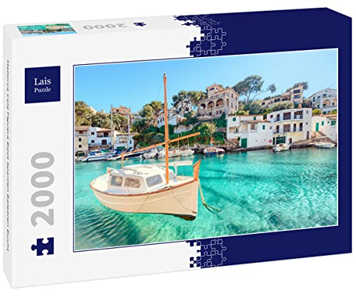 Lais Puzzle Mallorca Cala Figuera Barco España Bahía Balear 2000 Piezas