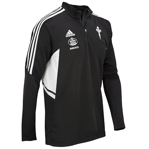 LALIGA GROUP INTERNATIONAL SL. Real Club Celta de Vigo - Sudadera de Entrenamiento Jugadores y Portero 22/23, Sudadera de Fútbol Oficial, Hombre, Negro, S