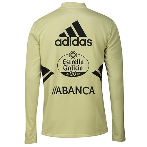 LALIGA GROUP INTERNATIONAL SL. Real Club Celta de Vigo - Sudadera de Entrenamiento Técnicos 22/23, Sudadera de Fútbol Oficial, Hombre, Beige Arena, S