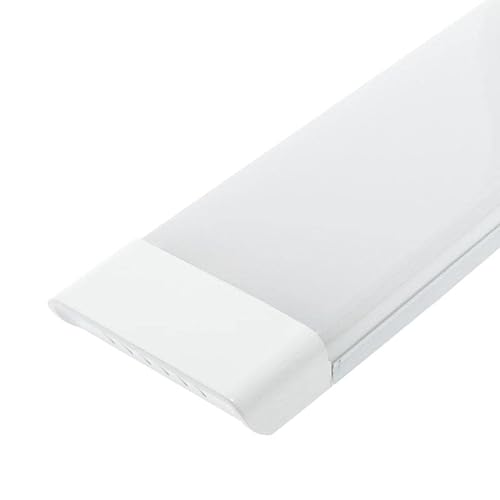 Lampara Luminaria LED Pantalla led para Supermercado, 40W Taller, Hogar y Hospital Luz Blanco Fria 6000K (60 CM, 1 UNIDAD)