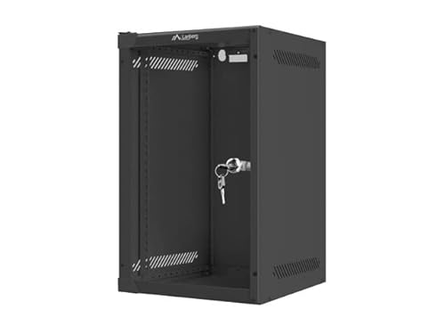 Lanberg Armario Rack 9U 280X310 Auto ENSAMBLADO 10" hasta 20 KG Negro