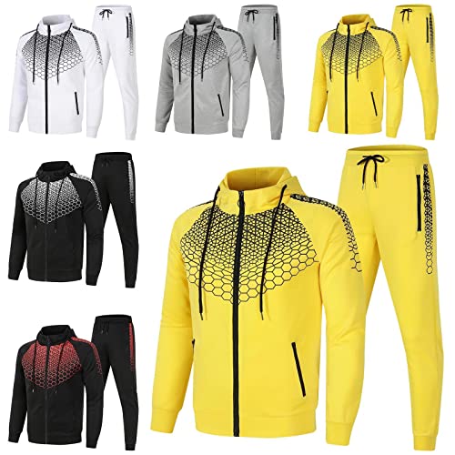 Laonajkd Conjunto Chándal Hombre 2023 Chandal de Hombre Completo Elegante Traje deportivo Casual Cremallera Chandal Hombre Invierno Chaqueta Hombre Outdoor Primavera Otoño Invierno