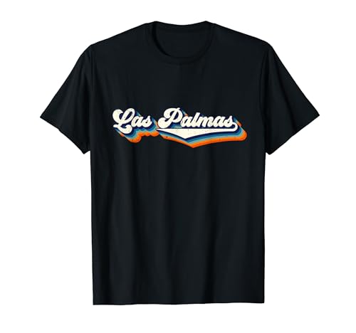 Las Palmas de Gran Canaria España Retro vintage Souvenir Camiseta