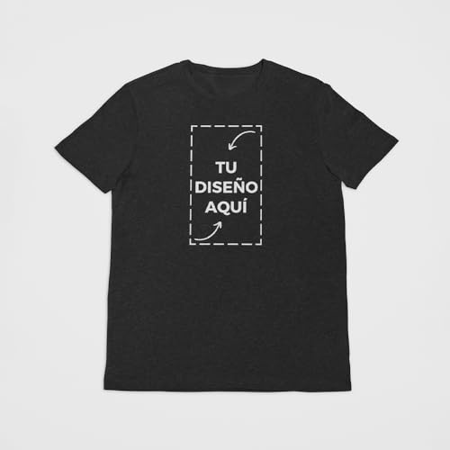 latostadora Camiseta Hombre Mujer Personalizada - Camisetas Personalizadas Hombres - Camisetas para Personalizar 2 Caras - Camiseta Personalizable por Delante y Detras - Regalos Personalizados