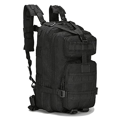 Lawaia Mochila Militar Hombre 25L Mochila de Asalto Molle Mochila Táctica Mochila de Combate Campamento de Senderismo al Aire Libre Multibolsillos Mochila de Pesca Caza