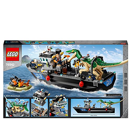 LEGO 76942 Jurassic World Fuga del Barco del Dinosaurio Baryonyx