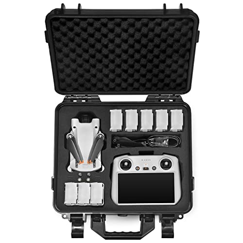 LEKUFEE Estuche de Transporte para dji Mini 3 Pro (dji RC)/ dji Mini 3 Pro (dji RC N1) y dji Mini 3 Accesorios (Solo Maleta)