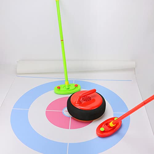 Lembrd Mesa Curling | Práctico Curling para niños - Equipo Curling Hielo, luz eléctrica, Deportes Interior y Exterior para niños, Curling, Equipo Padres e Hijos