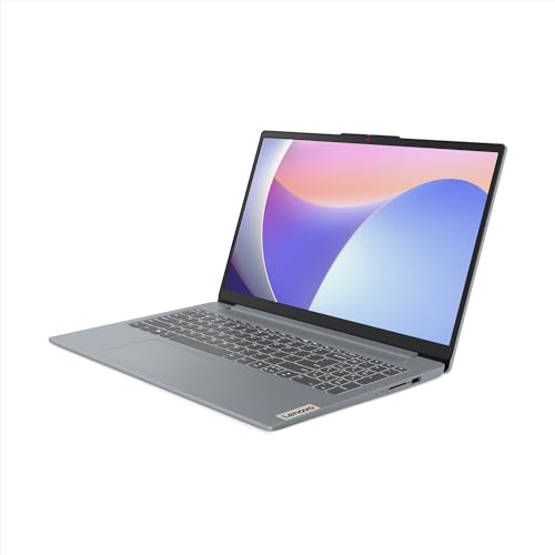 Lenovo IdeaPad Slim 3 Gen 8 - Ordenador Portátil 15.6" FHD (Intel Core i5-12450H, 8GB RAM, 512GB SSD, Intel UHD Graphics, Windows 11 Home) Gris - Teclado QWERTY Español