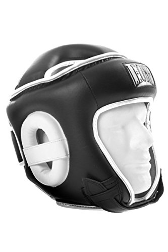 LEONE 1947, Casco De Combate, Negro, M, CS410