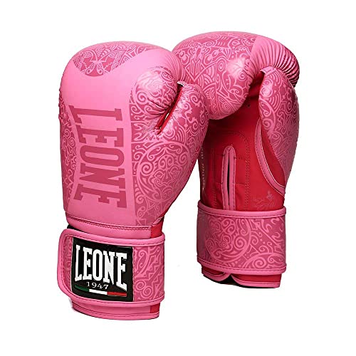 LEONE 1947, Guantes De Boxeo Maoríes, Unisex Adulto, Rosa, 10 OZ M, GN070