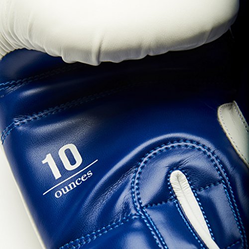 LEONE 1947, Knockout Guantes De Boxeo, Unisex Adulto, Blanco, 10 OZ, GN371