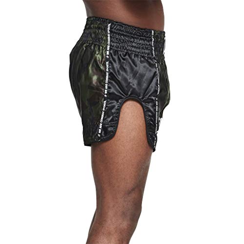 LEONE 1947, Pantalones Cortos Kick Thai Camo, Verde, M, AB961