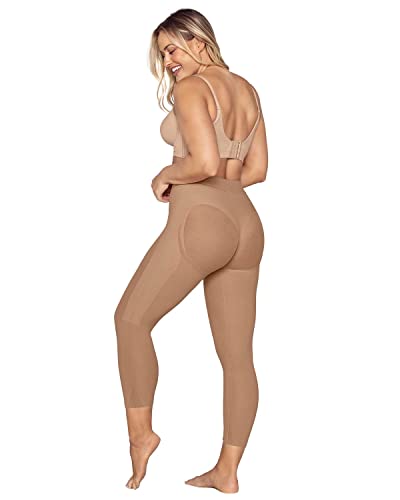 Leonisa Faja Pantalon Reductora Invisible Mujer - Braga Piernas Adelgazante & Antiroces