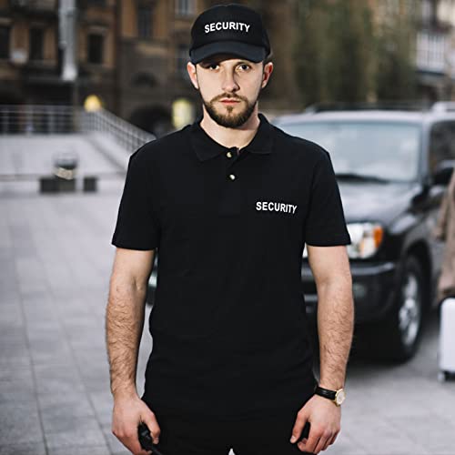 lepni.me Premium Polos Personalizados para Hombre con el Logo de su Empresa Impreso por Delante y por Detrás para su Tienda | Ropa de Trabajo | Uniforme | Amante del Golf (L Negro Multicolor)