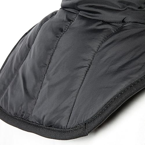 LEVABE cuello para motocicleta | Bufanda calentadora cuello a prueba viento | Protector térmico contra el viento para el pecho, hombros, cuello, impermeable, protector térmico