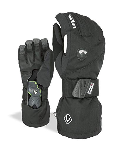 Level Fly Glove, Hombre, Black, 8,5-ML