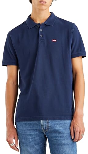 Levi's Housemark Polo Camiseta Hombre, Dress Blues, XL