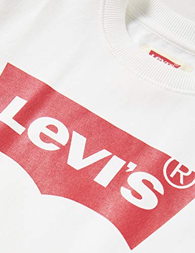 Levi's Lvb-batwing crewneck sweatshirt Niños Blanco (White Marshmallow) 14 años