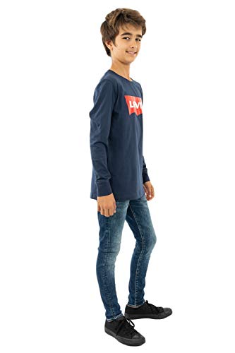 Levi's Lvb-L/S Batwing Tee 8E8646 + 9E8646 Niños Azul (Dress Blue) 12 años