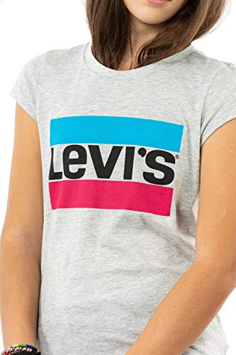 Levi's Lvg sportswear logo tee Niñas Gris (Grey Heather) 14 años