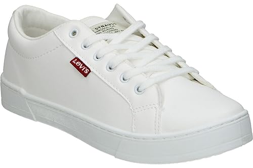 Levi's Malibu 2.0, Zapatillas Mujer, Brilliant White, 38 EU