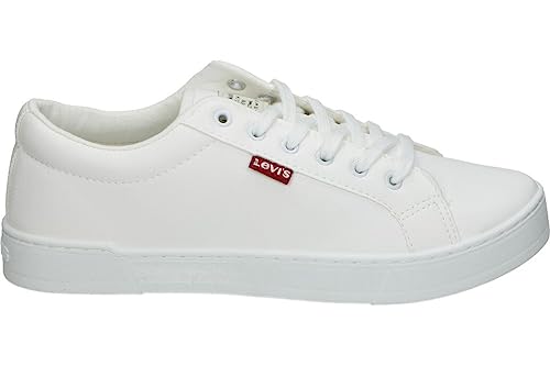 Levi's Malibu 2.0, Zapatillas Mujer, Brilliant White, 38 EU