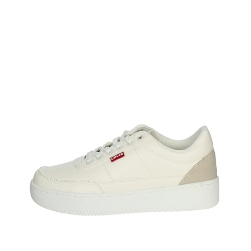 Levi's New Union 2.0, Zapatillas Mujer, White Normal 981, 38 EU