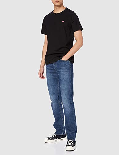 Levi's Ss Original Housemark Tee, T-Shirt Hombre, Mineral Black, M