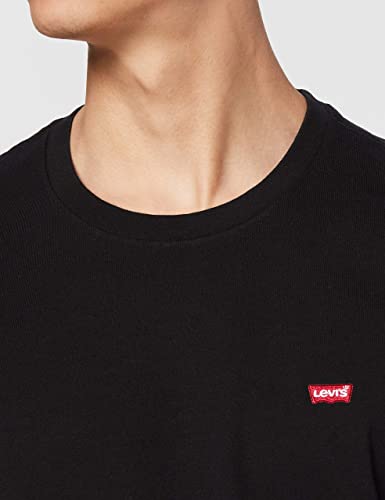 Levi's Ss Original Housemark Tee, T-Shirt Hombre, Mineral Black, M