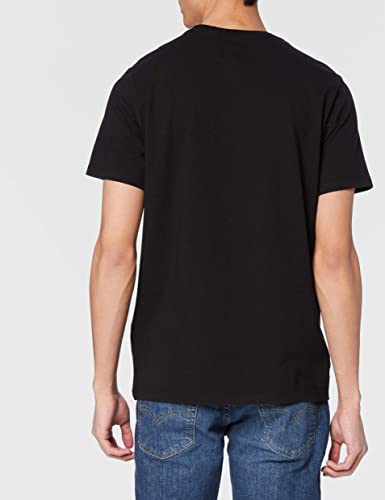 Levi's Ss Original Housemark Tee, T-Shirt Hombre, Mineral Black, M