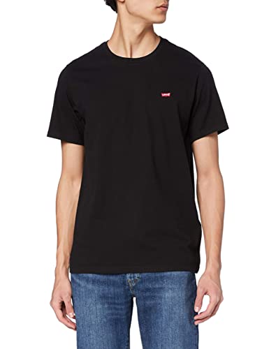 Levi's Ss Original Housemark Tee, T-Shirt Hombre, Mineral Black, M