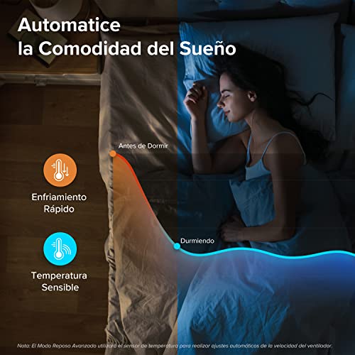 Levoit Ventilador de Torre con Mando a Distancia, Exclusivo en Amazon, Ventilador Silencioso 28dB y 39W, Oscilación 90° con 7m/s, 4 Modos 5 Velocidades, Temporizador 12 Horas, Fácil de Montar