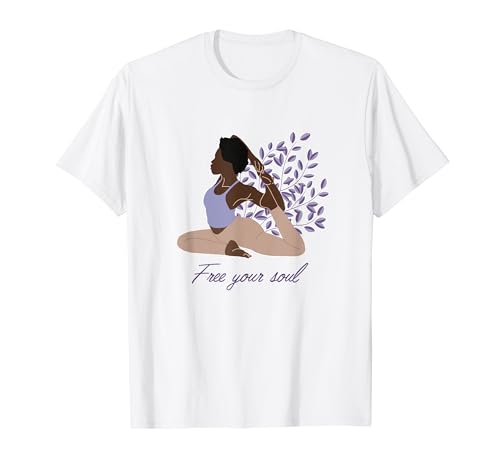 Libera tu alma Kundalini Ashtanga Hatha Asanas Yoga Camiseta